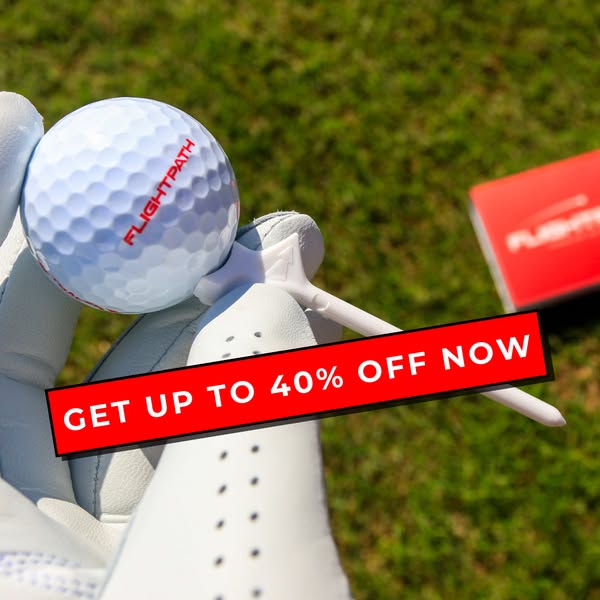 Get FlightPath Golf Tees up to 40% OFF Today!